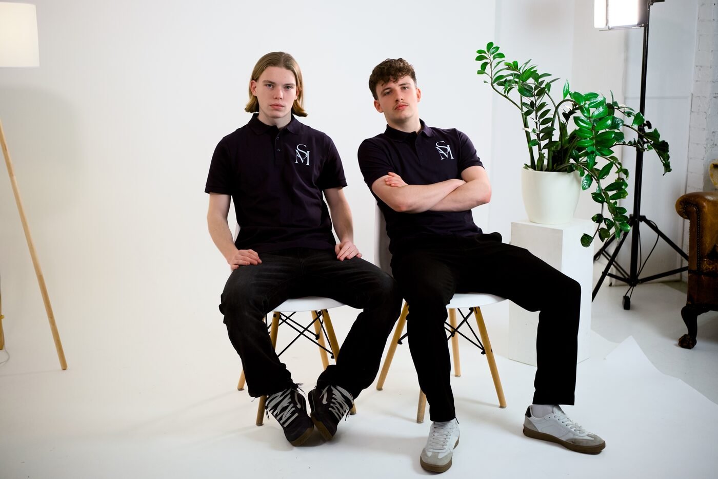 Team-Aufnahme im Studio